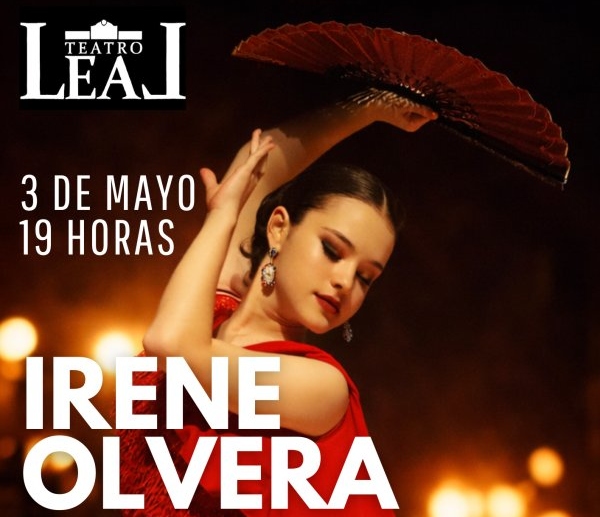 La bailaora Irene Olvera trae al Teatro Leal su espectáculo ‘Flamenco entre dos tierras’