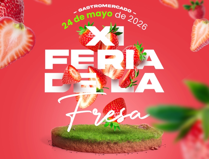 Valsequillo celebrará la Feria de la Fresa 2026 el próximo domingo 24 mayo