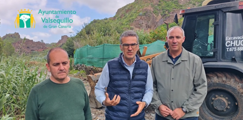Valsequillo decreta la emergencia para reparar la red de alcantarillado en los barrancos de San Roque y San Miguel