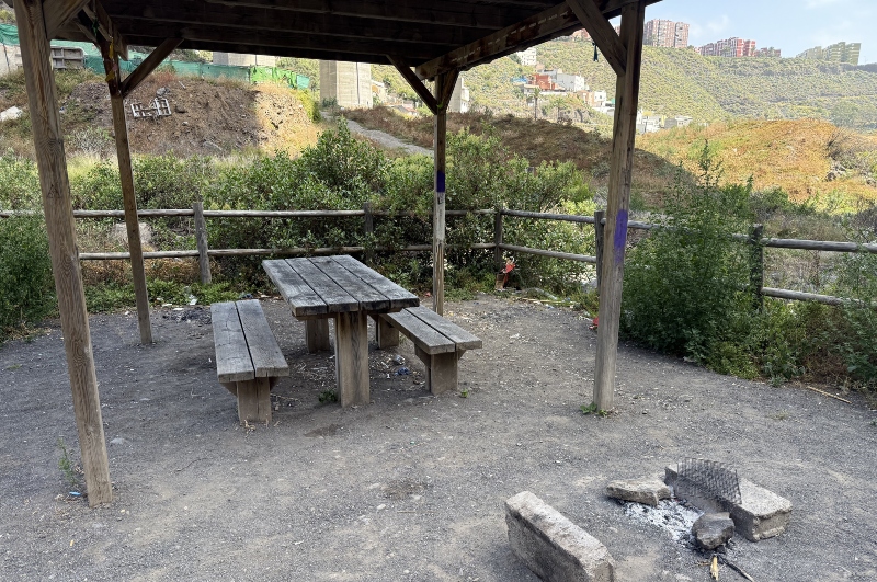 CC denuncia que el Aula de la Naturaleza de Fuente Morales está “destrozada, abandonada e inservible” en pleno Barranco del Guiniguada