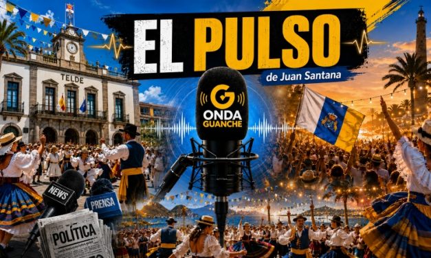 “El Pulso” de Juan Santana enciende en Onda Guanche la traca política y social antes del Día de Canarias entre críticas al gobierno de Telde y el ambiente festivo de Maspalomas
