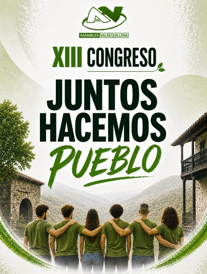 “Juntos hacemos Pueblo”: Asamblea Valsequillera celebra este sábado su XIII Congreso