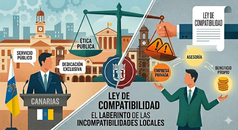 El laberinto de las incompatibilidades locales: El Ayuntamiento como trampolín de la empresa privada