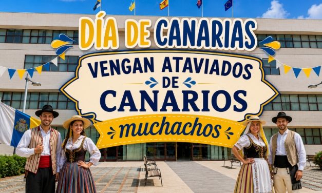 El Alcalde de Telde anima a los funcionarios vestir este viernes el traje típico por el Día de Canarias
