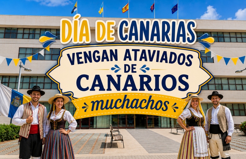 El Alcalde de Telde anima a los funcionarios vestir este viernes el traje típico por el Día de Canarias