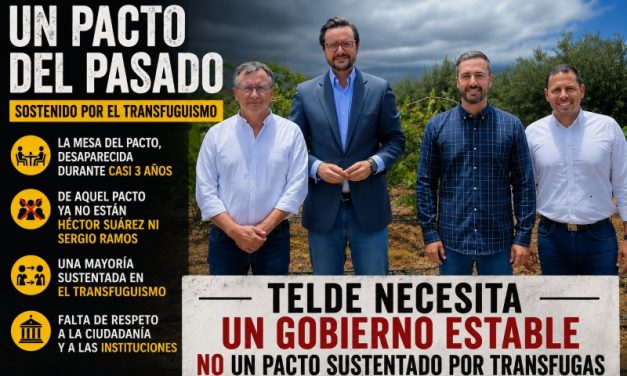 Telde: Un gobierno sostenido por el transfuguismo y sin mesa de coordinación política