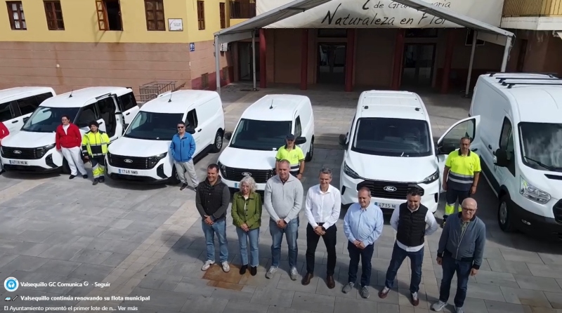 Valsequillo continúa renovando su flota municipal con nuevos vehículos para el área de Vías y Obras
