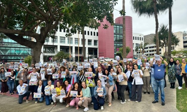 La Plataforma Alianza por la Reclasificación Administrativa del colectivo de Auxiliares Administrativos del Servicio Canario de Salud exigen la reclasificación inmediata al Grupo C1