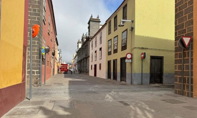 El Ayuntamiento de La Laguna avanza en su plan de rehabilitación del adoquinado del casco histórico