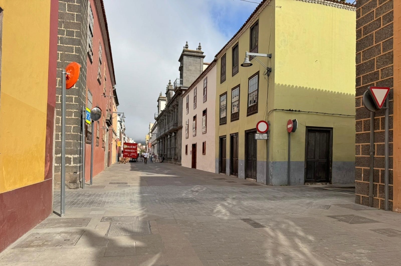 El Ayuntamiento de La Laguna avanza en su plan de rehabilitación del adoquinado del casco histórico