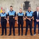 Tres nuevos oficiales toman posesión como agentes de la Policía Local de Agüimes