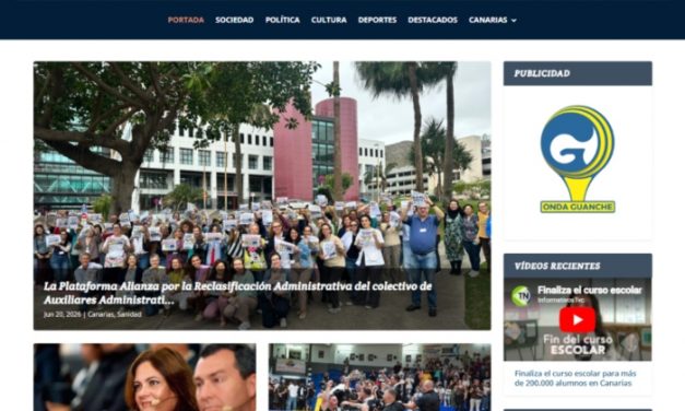 Coincidiendo con su cuarto aniversario Canarias Informativa renueva su imagen corporativa para consolidarse como un medio de comunicación regional de referencia