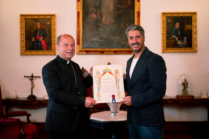 El Archivo Municipal custodiará el documento firmado por León XIV que da fe de su visita a La Laguna