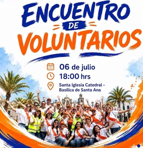 La Diócesis de Canarias convoca a sus voluntarios a un gran encuentro de agradecimiento tras la histórica visita del papa León XIV