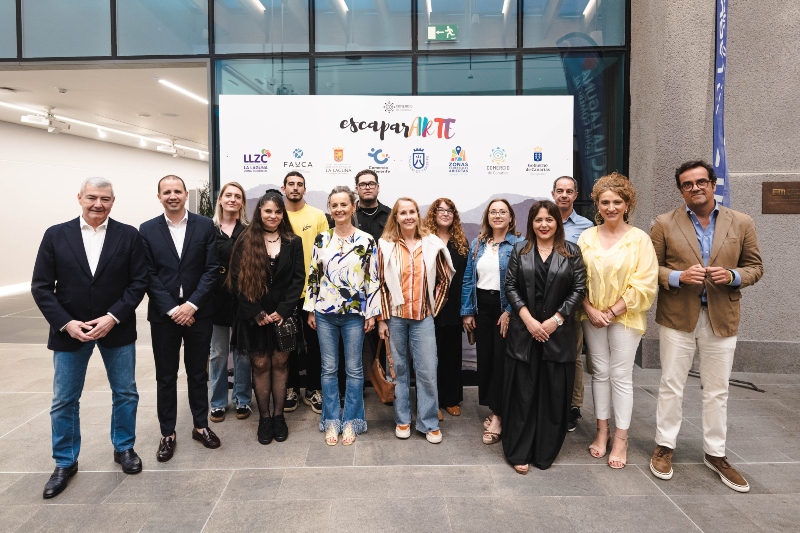 La Laguna convierte sus comercios en espacios para el arte con una nueva edición de EscaparARTE
