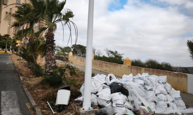 Jamás había visto tanta basura y residuos en el municipio de Telde
