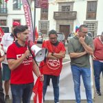 Los sindicatos se plantan ante el Ayuntamiento de Telde: «Necesitamos hechos, no más excusas»