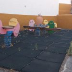 VOX Telde denuncia el estado de abandono del parque infantil de la Plaza de Lomo Cementerio