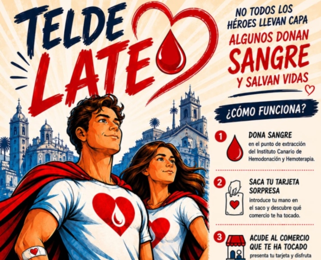 “Telde Late” une solidaridad y comercio local para impulsar la donación de sangre