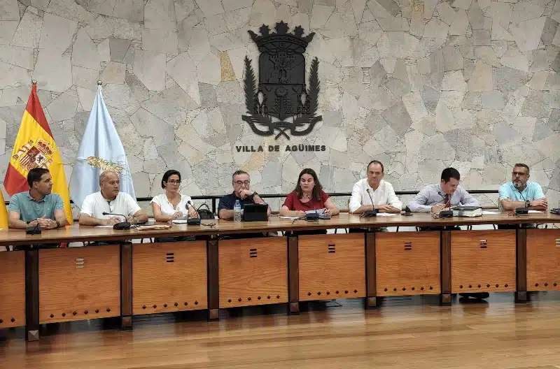 El Pleno de Agüimes aprueba una modificación de crédito de un millón de euros para obras y servicios