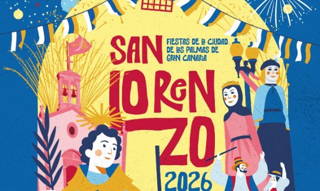 La obra “El júbilo de San Lorenzo”, cartel oficial de las Fiestas de San Lorenzo 2026
