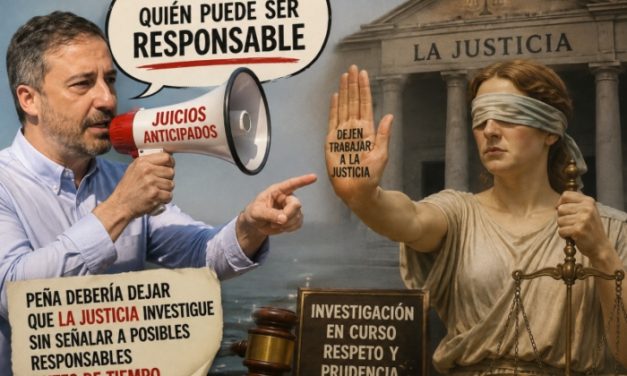 «Peña quiere ser juez y parte en la causa de las lubinas»