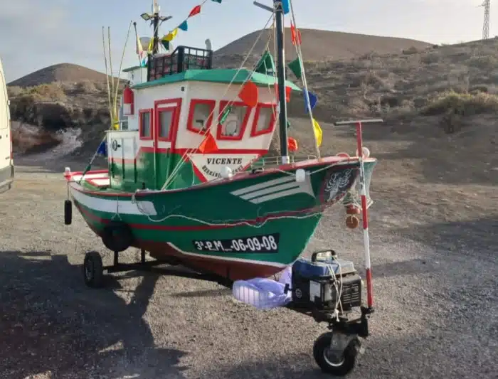 La Vará del Pescao (Arinaga) celebra su 30ª edición con la participación de una barquilla de Lanzarote
