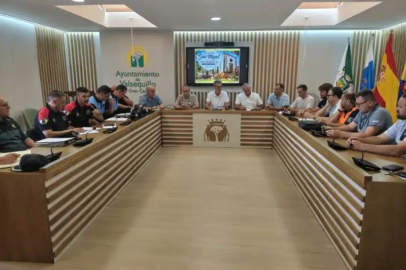 Valsequillo ultima el dispositivo de seguridad y movilidad para la Fiesta y Feria de San Miguel 2026