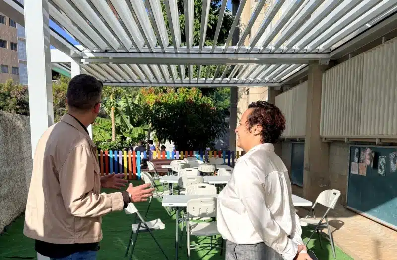 Santa Cruz invierte más de un millón de euros este año en la mejora de los colegios públicos