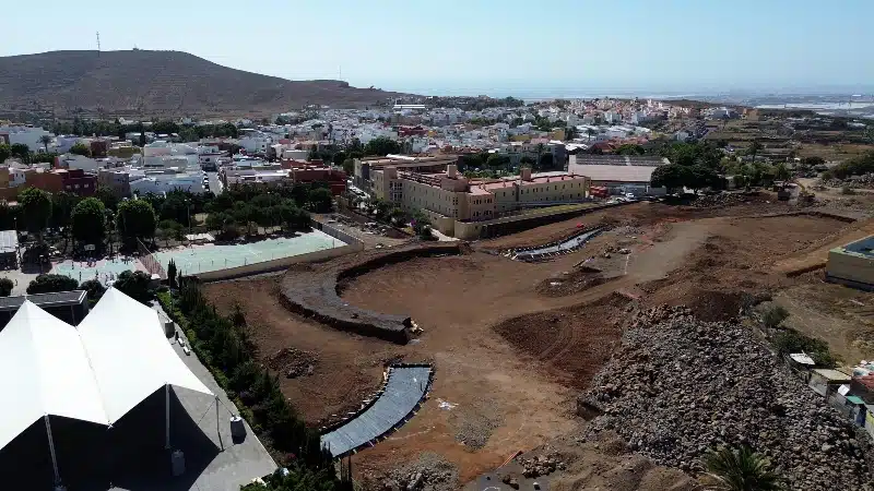 Cabildo y Ayuntamiento proyectan finalizar el Parque Urbano de Agüimes a comienzos de 2028