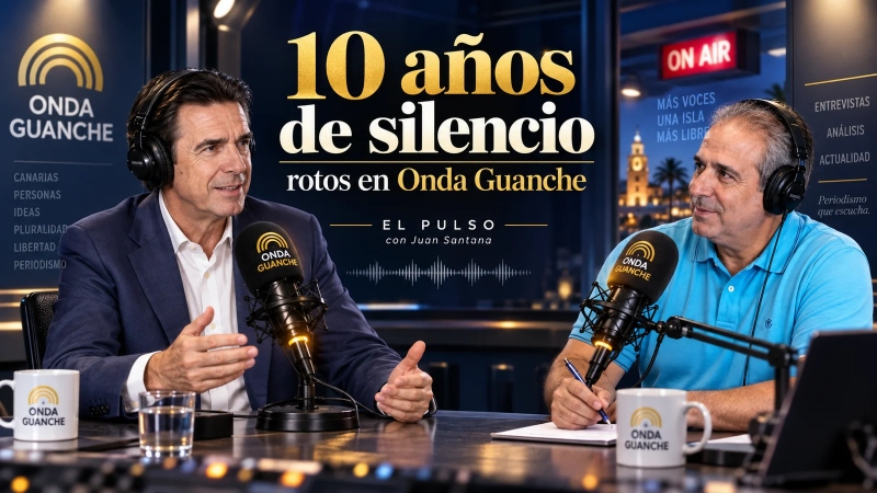 La carta del Director: «un medio humilde y una exclusiva mayúscula, Soria elige Onda Guanche para romper su silencio diez años después»