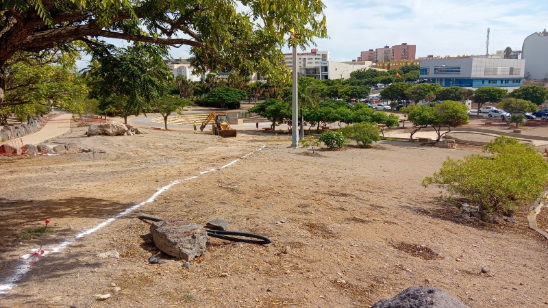 El Ayuntamiento de Las Palmas inicia las obras del Corredor Verde entre Siete Palmas y Los Tarahales