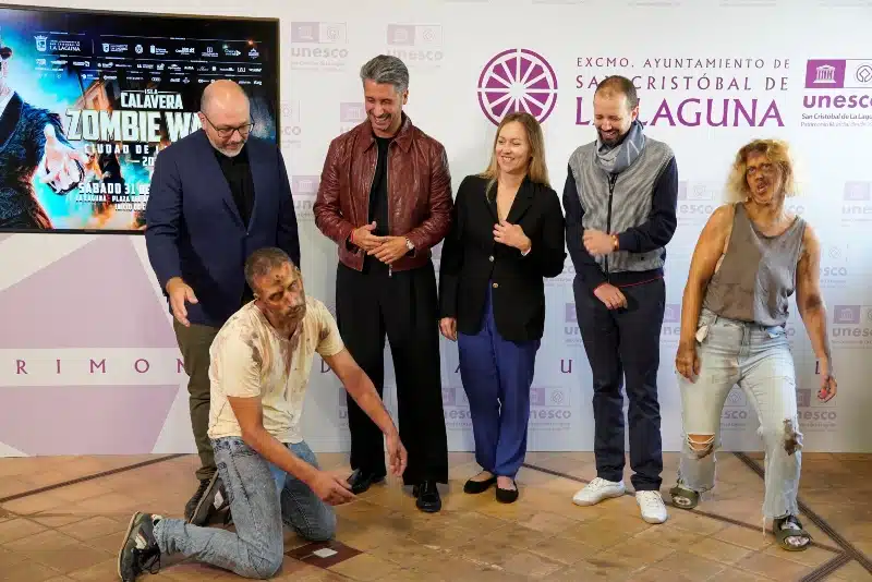 Isla Calavera Zombie Walk de La Laguna regresa por Halloween con Aarón Gómez como maestro de ceremonias
