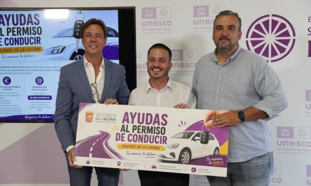 La Laguna abre el plazo para solicitar las ayudas de hasta 500 euros destinadas al permiso de conducir de jóvenes del municipio
