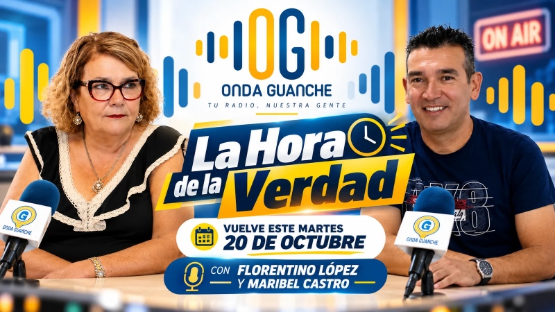 Onda Guanche recupera este martes su programa «La Hora de la Verdad» radio libre, incómoda y sin censuras